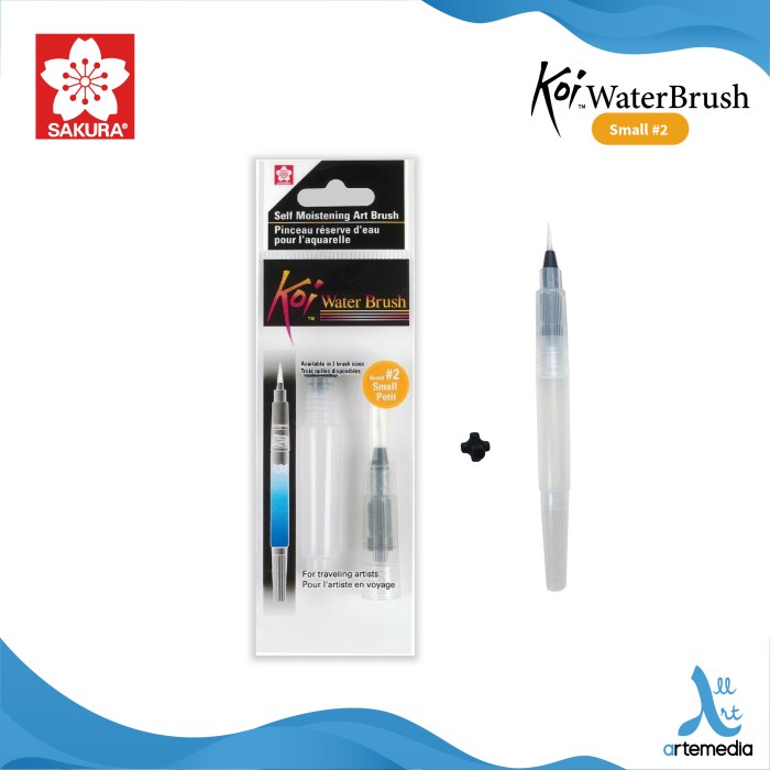 

(TERLARIS) Sakura Koi Water Brush - 4ml & 9ml - SMALL, 4 ML