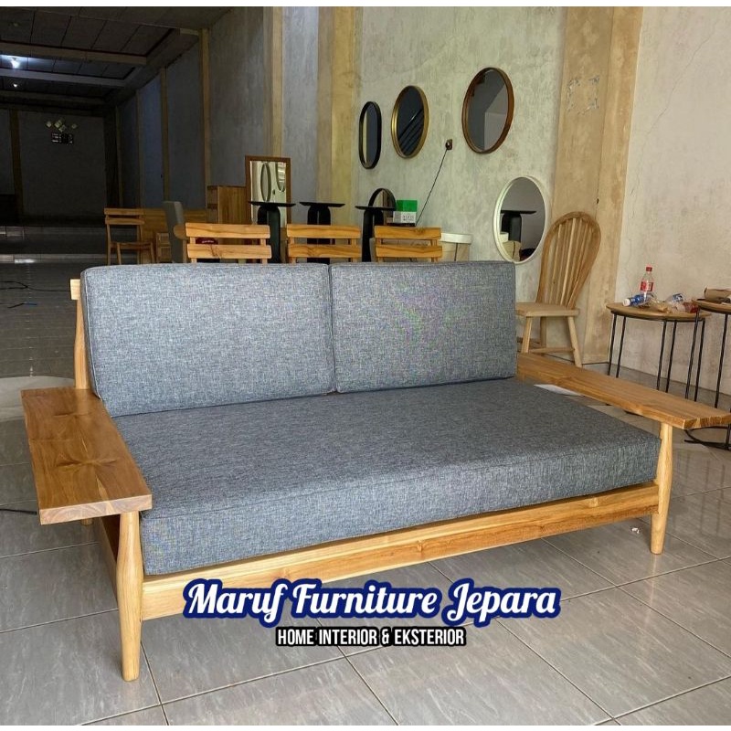 Kursi Sofa Minimalis 2 Seater
