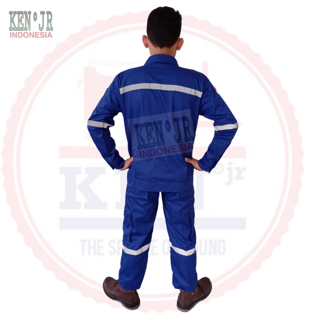 Bagus Uniform - Pakaian Kerja Seragam Proyek Stelan Warna Benhur Polos