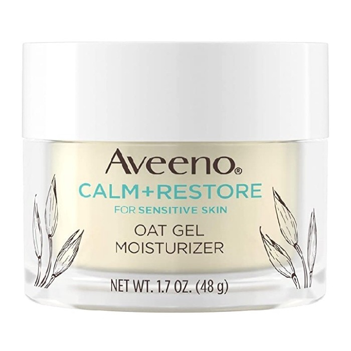 Beautywearr - Aveeno Calm+Restore Oat Gel Moisturizer For Sensitive Skin 48G