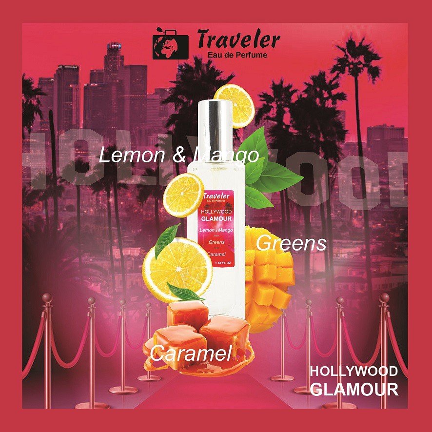 Traveler Hollywood Glamour Eau de Perfume 35ml (New Packaging) ✰ ascocobeauty ✰