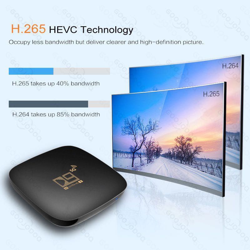 ANDROID TV BOX D9 4K STB ANDROID TV ULTRA HD