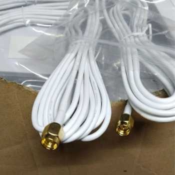 sell D-LENP Antena Eksternal 3G 4G LTE 28dBi SMA Connector 3 Meter Cable - Putih