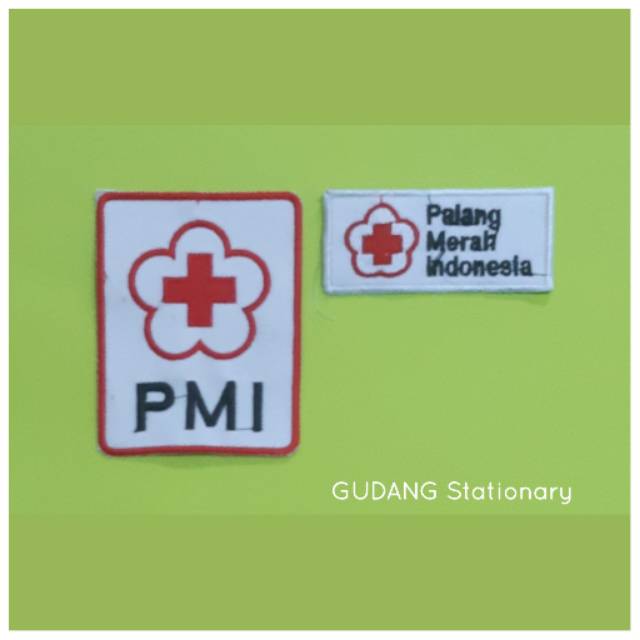 Badge PMI Palang Merah Indonesia