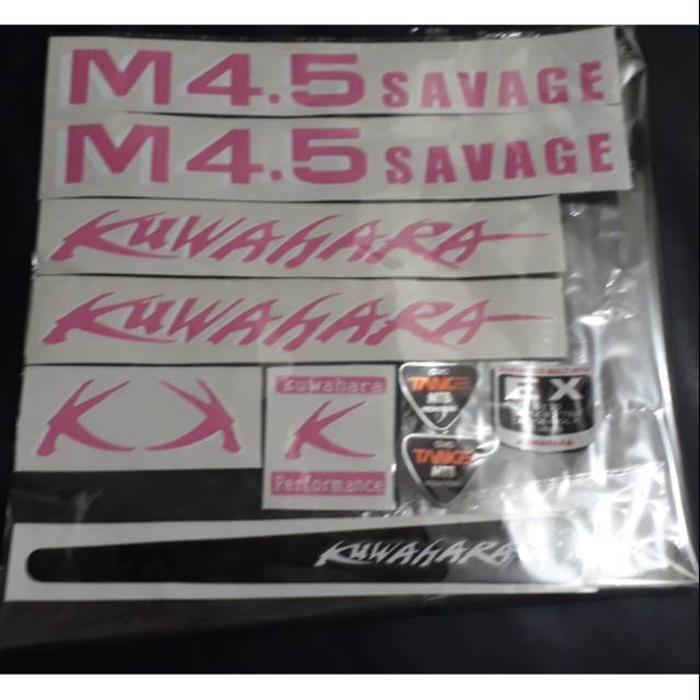 cutting stiker sepeda kuwahara