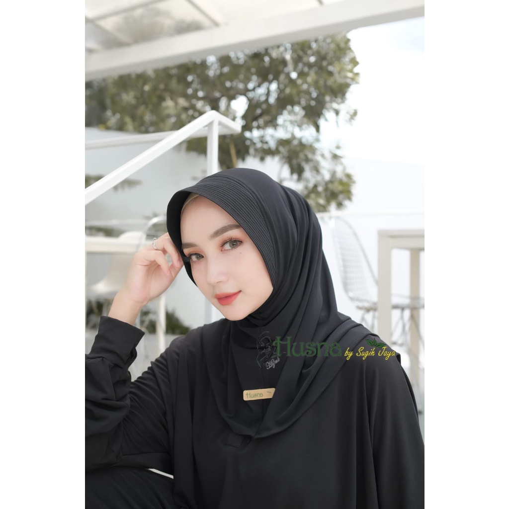 Husna Hijab Ped Sport Jersy Premium Zara