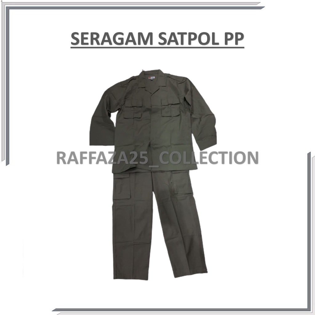 baju seragam pdl satpol pp keamanan dinas harian pdl satpol pp setelan satpol pp