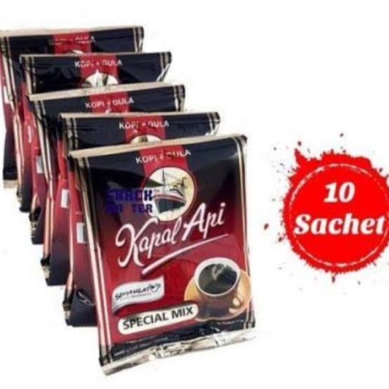 

KOPI KAPAL API ISI 10 SACHET