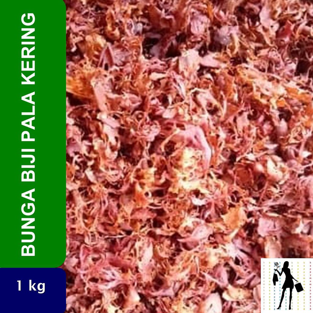 

Bunga Biji Pala Kering 1 kg