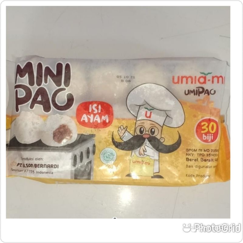 

Minipao umipao rasa coklat, ayam dan sapi