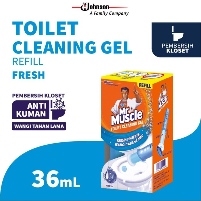 Mr. Muscle toilet cleaning gel Pengharum closet