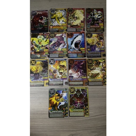 animal kaiser galleon , kaiser coral, elder pedronomus, mecha gorilla unofficial card
