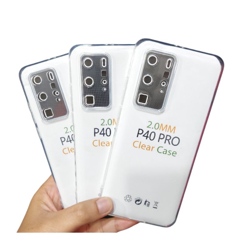 Softcase Terbaru HD Transparan Huawei P40 Pro / Huawei P40 Pro+