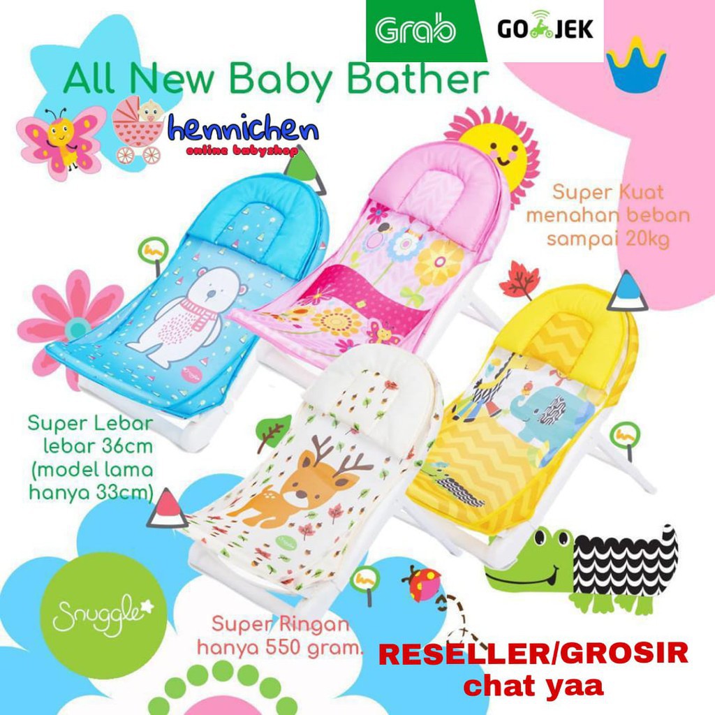 READY GOJEK BABY BATHER CROWN BABY BATHER | BATHTUB BAYI FREE BUBBLE..!!