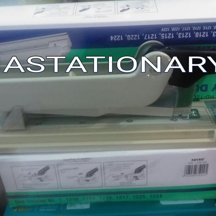 

Staples | Stapler Hekter Besar Jilid Tengah & Pinggir 12L/24 Merk Joyko Murah Baru