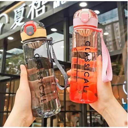 Botol Minum Viral Ekslusif Botol Minum Classical Tempat Minum Unik 800ml BPA FREE