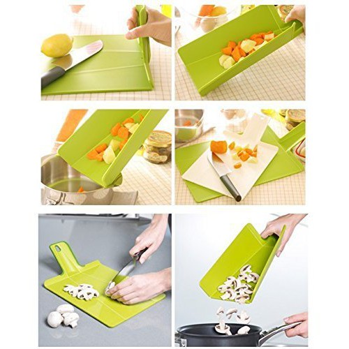 Talenan Lipat Plastik Foldable Chopping Board Tekuk Tipis Bendable