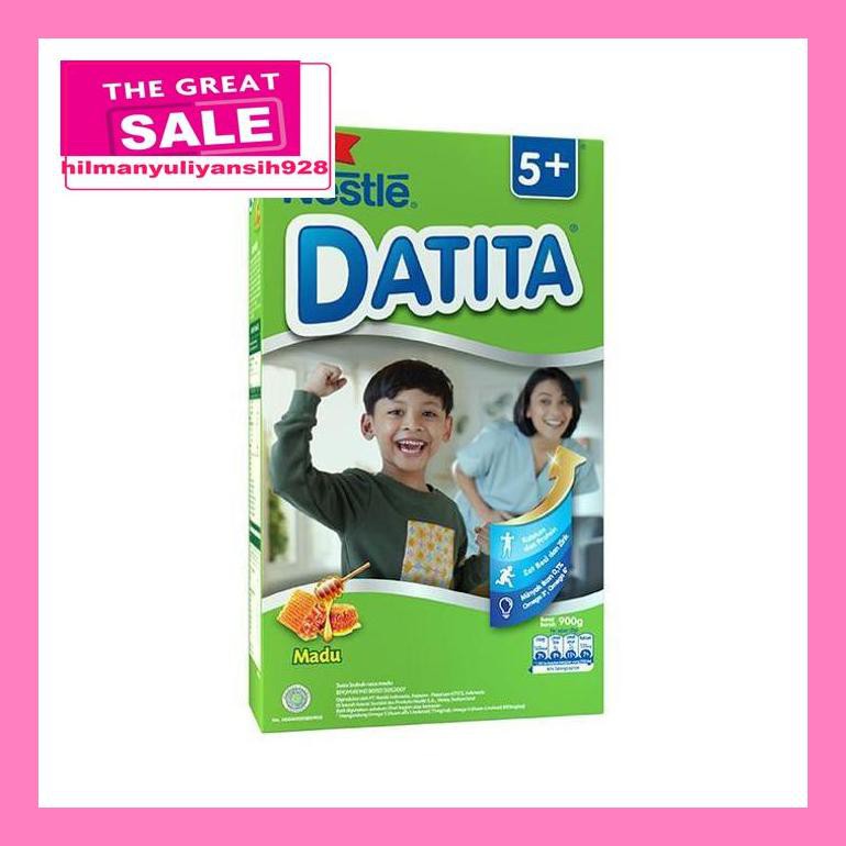 

02T4Dpsum Dancow Datita Nutri Tat Madu Susu Pertumbuhan 5-12 Tahun 1000G S30Ytd50