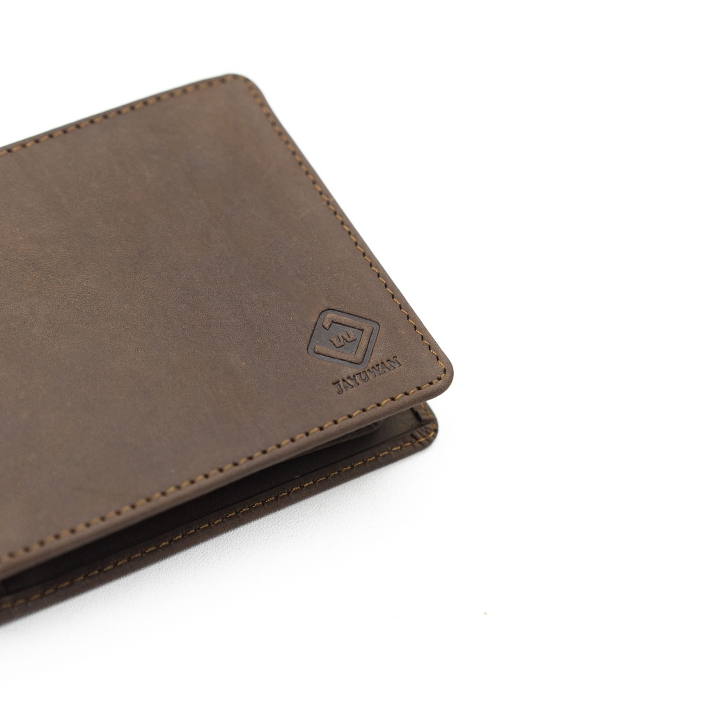 Jayuwan BCH Dompet Kulit Asli Terbaru Desain Klasik Vintage Crazy Horse Leathers