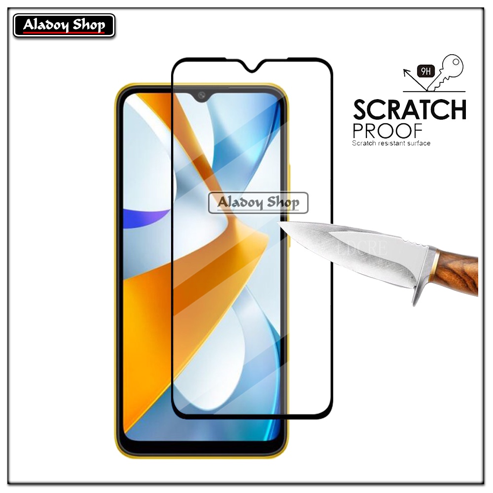 Tempered Glass Xiaomi Poco C40 2022 Anti Gores Layar Screen Protector