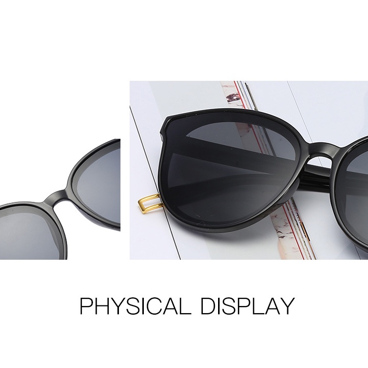 【Ready stock】Kacamata hitam korean ulzzang harajuku Perlindungan UV Pria / Wanita Fashion Aksesoris murah COD