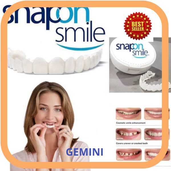 Snap On Smile 100% ORIGINAL Authentic / Snap 'n Smile Gigi Palsu