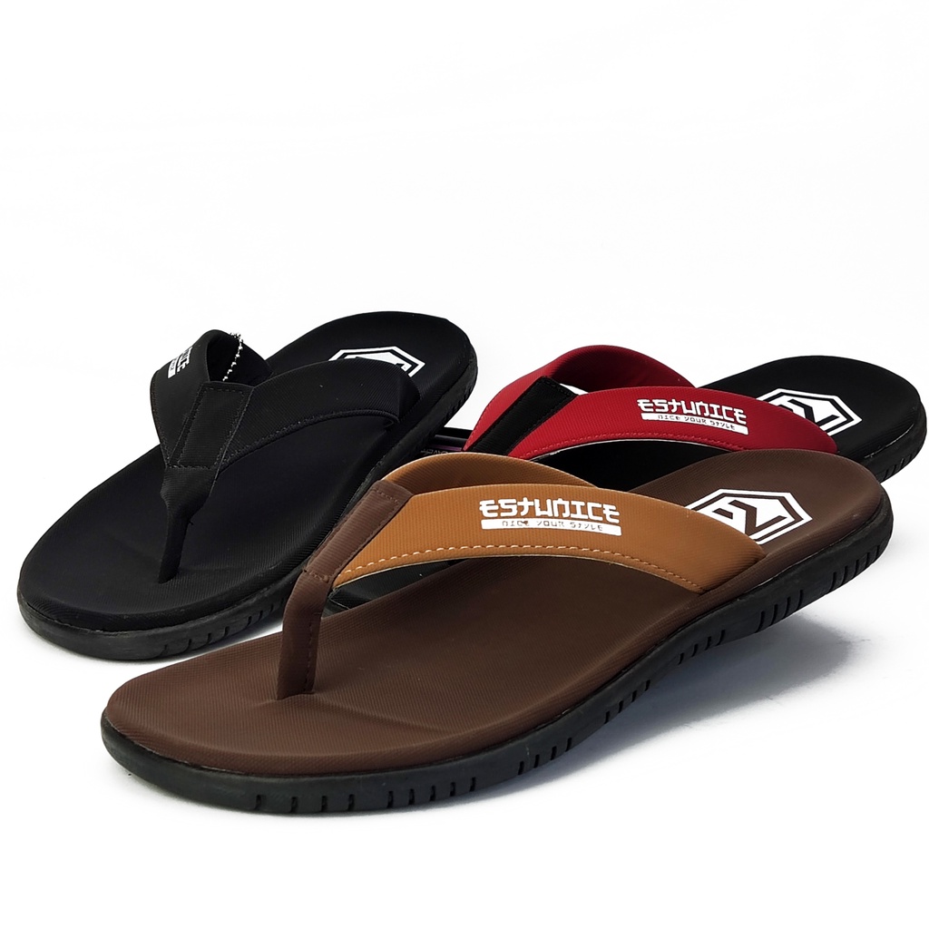 Sendal Jepit Pria Kekinian - Freddo Merah