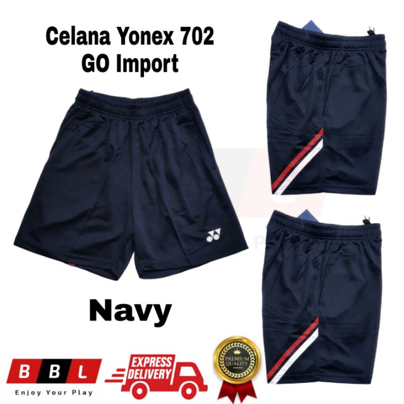 Celana Yonex Badminton 702 Navy Grad Ori Import Celana Bulutangkis Import murah jogger celana pendek