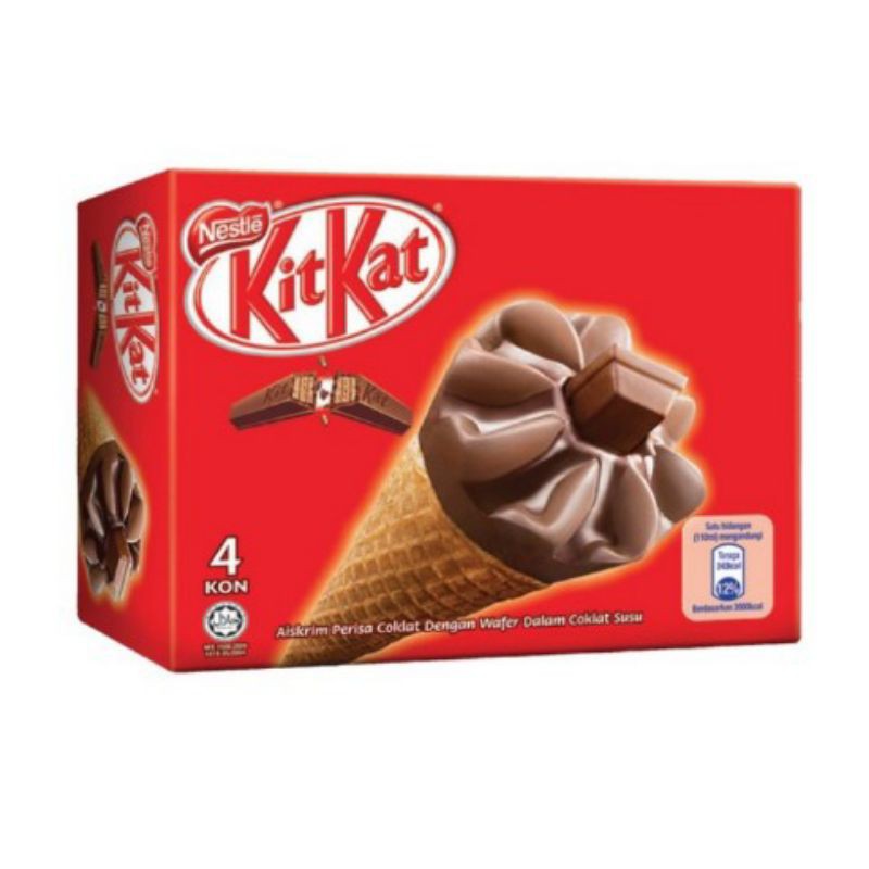 

KIT KAT DRUMSTICK ICE CREAM MULTIPACK 4 X 110ML ES KRIM IMPORT KITKAT