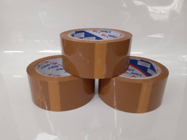 LAKBAN COKLAT 45 MM X 100 YARD FULL KUALITAS DAIMARU