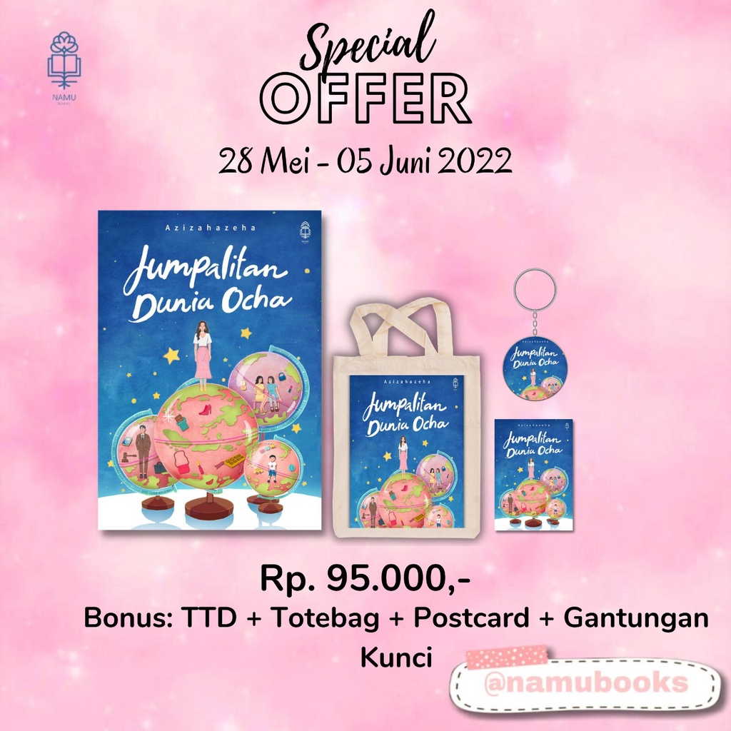 Novel JUMPALITAN DUNIA OCHA (Azizahazeha) + Bonus
