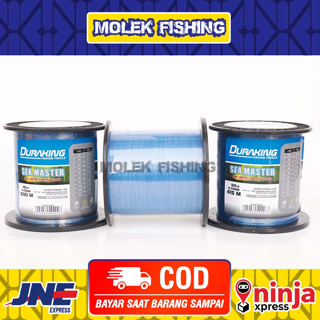 Senar Pancing DURAKING SEA MASTER Spool Besar / Senar Trolling / Senar Laut / Senar Pancing Laut / S