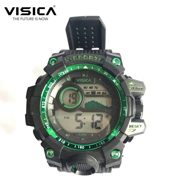 Jam tangan sporty digital visica fashion watch anti air