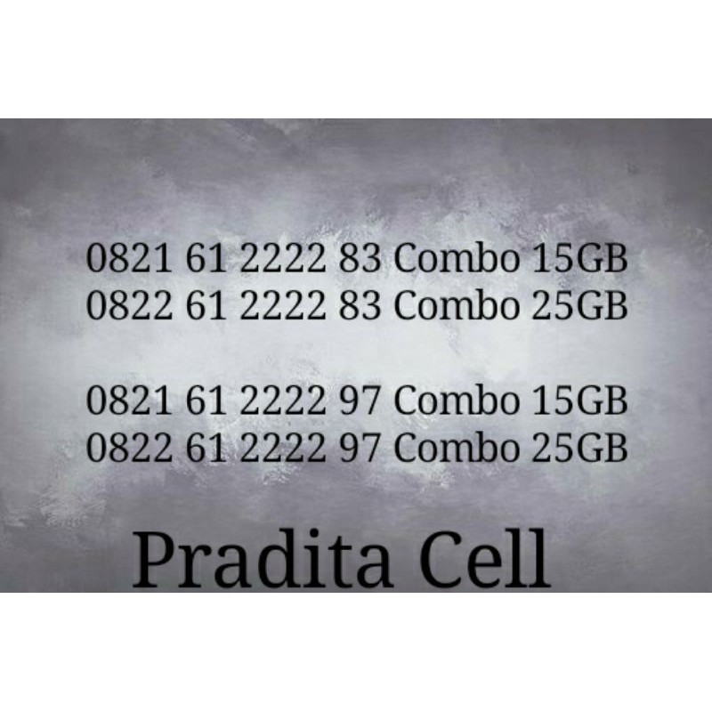 Nomor cantik simpati 4G murah 0821 61 2222 xx & 0822 61 2222 xx (nocan, perdana, telkomsel, 83,97)