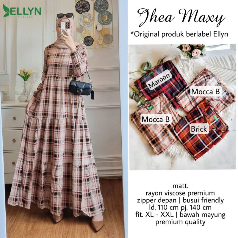 Jhea maxy dress rayon viscose busui