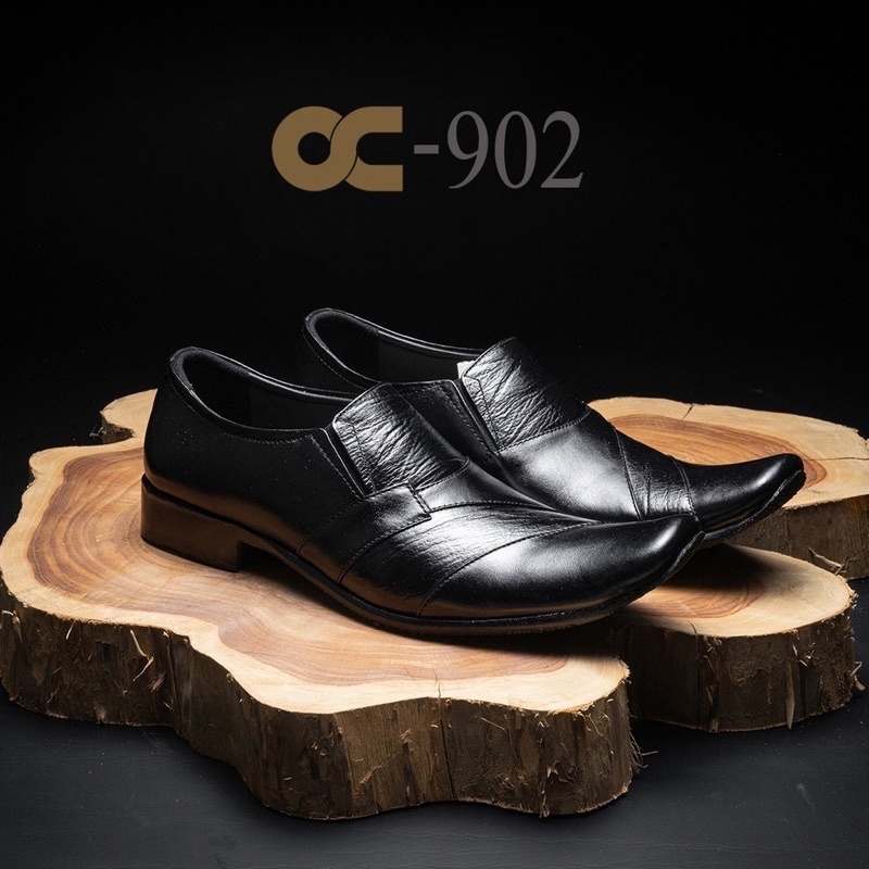 OC-902 / COD/ SEPATU PANTOFEL PRIA/ KULIT ASLI/ ORIGINAL ODON CIBADUYUT