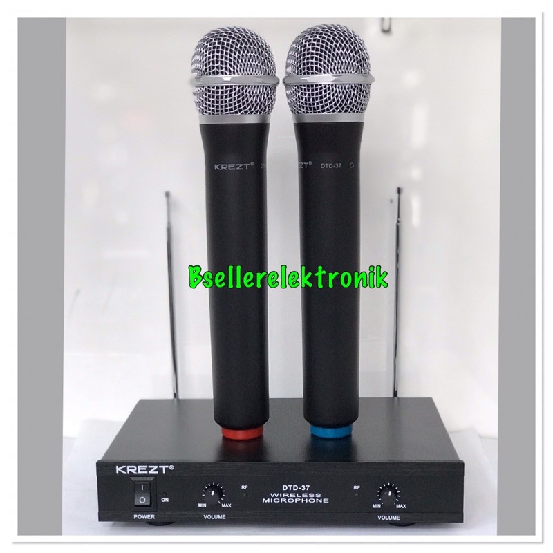 Microphone Wireless Keezt DTD-37