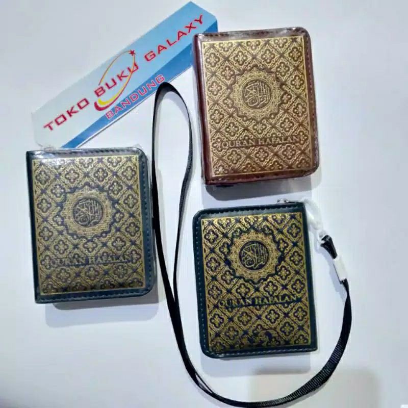 Al Quran Hafalan Mini Resleting plus Gantungan A7 Sahifa