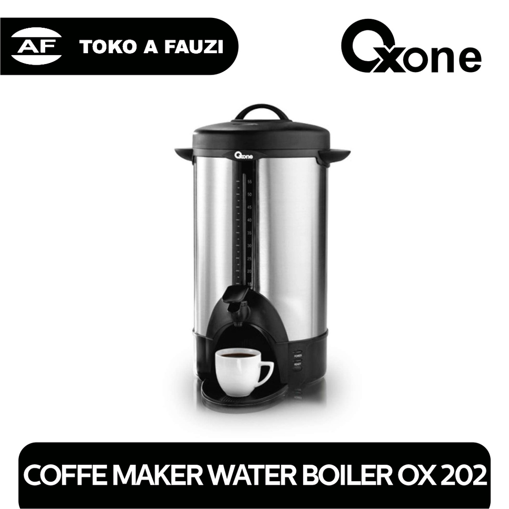 OXONE 55 CUPS COFFE MAKER &amp; WATER BOILER OX-202