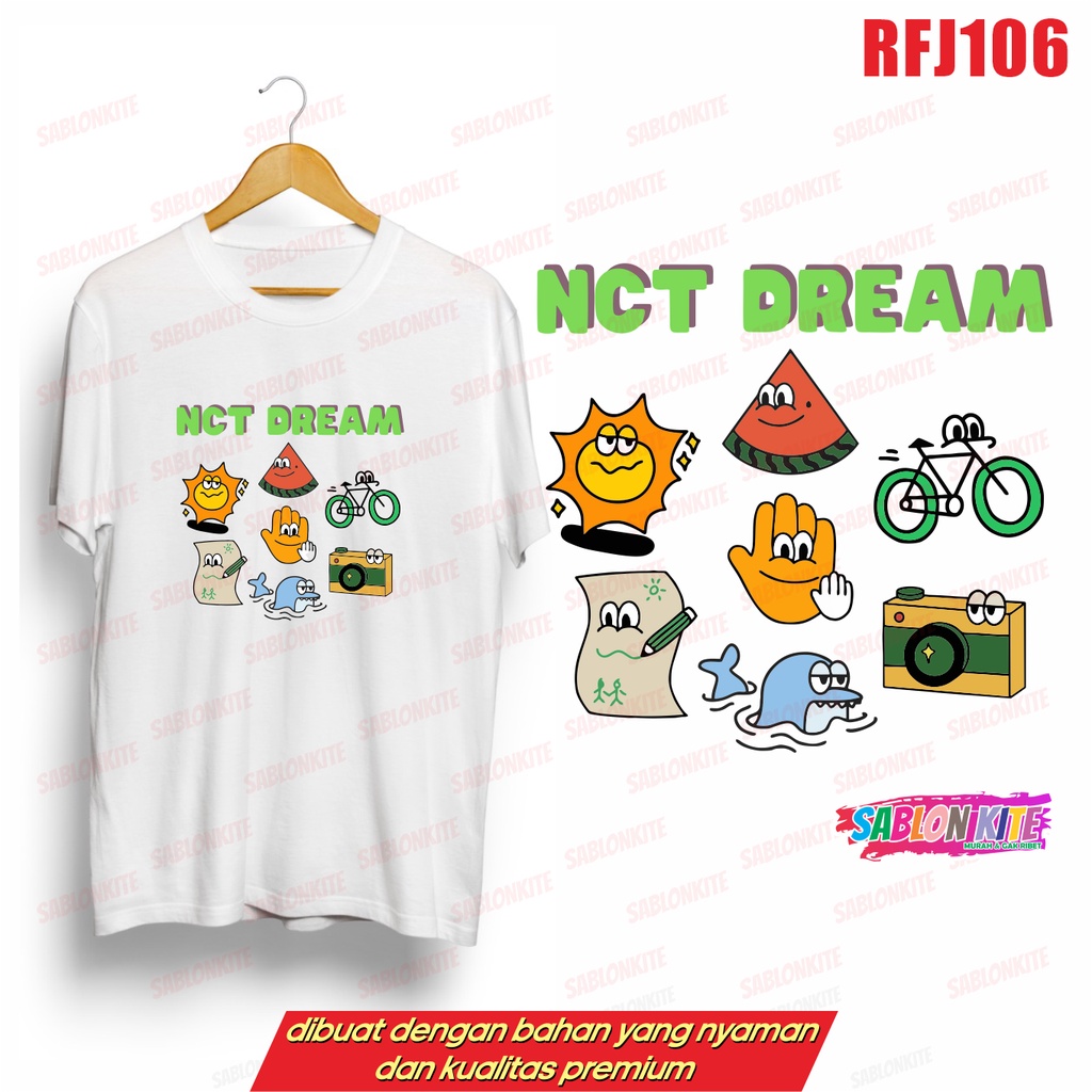 MURAH!!! KAOS NCT DREAM CAFE DREAM ICON RFJ106