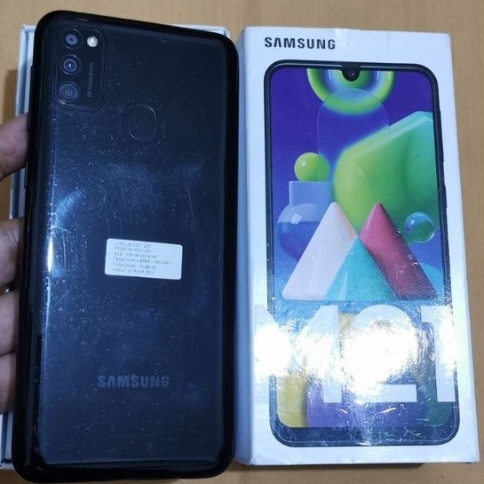 Jual Samsung M21 4 64gb Black Second Shopee Indonesia