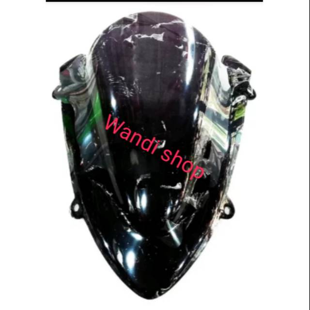 Windshield ninja 250 karbu visor ninja 250 karbu