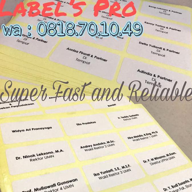 

HOT SALE|BEST SALLER Jasa print/cetak label undangan motif murah