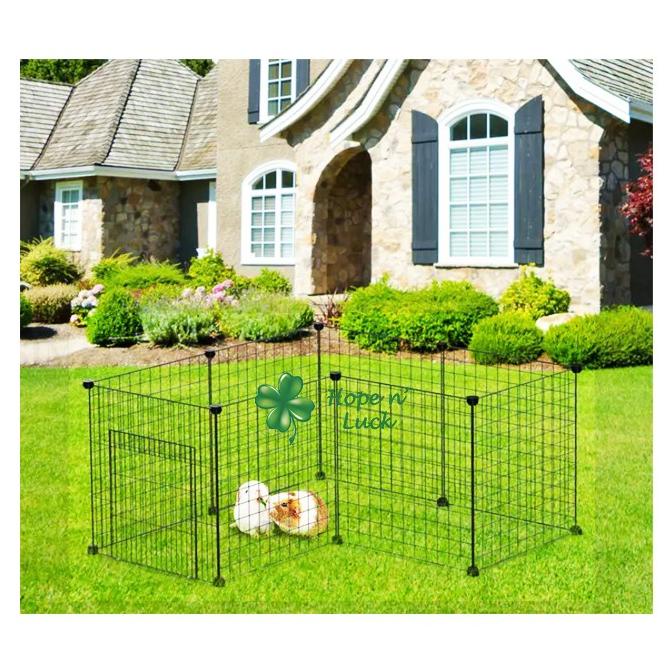 KANDANG PAGAR DIY ANJING KUCING KELINCI KECIL - TANPA PINTU ---Murah---