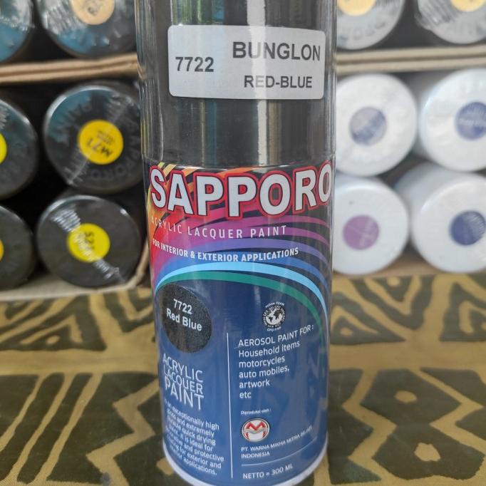 Sapporo Spray 7722 Bunglon Red Blue / Sapporo bunglon Termurah