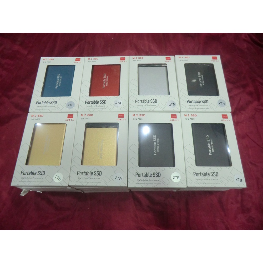 External Portable SSD 2 TB mobile storage hard disk