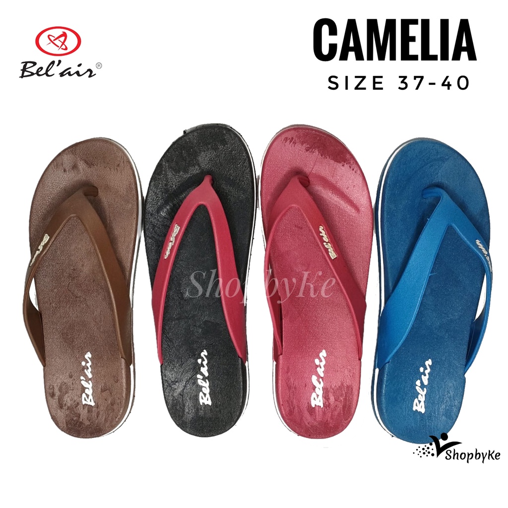 Sandal Japit Wanita Tipe Camelia merk Bel Air Size 37-40