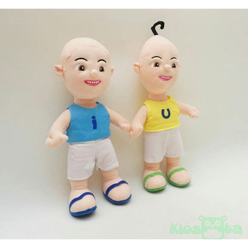 boneka upin ipin tinggi 35 cm ber SNI