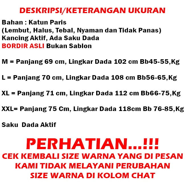 ATASAN KOKO Bordir Asli PRIA ABG DEWASA MUSLIM Sks 00033 BISA COD Dan Gratis Ongkir PAKISTAN Terbaru Baju Termurah dan Terlaris Koko Lebaran Terbaru 2022 koko Ngaji Koko Sholat Koko Terbaru Koko Modern Islami Koko Terbaru Paling Murah Koko ABG Gaul Viral