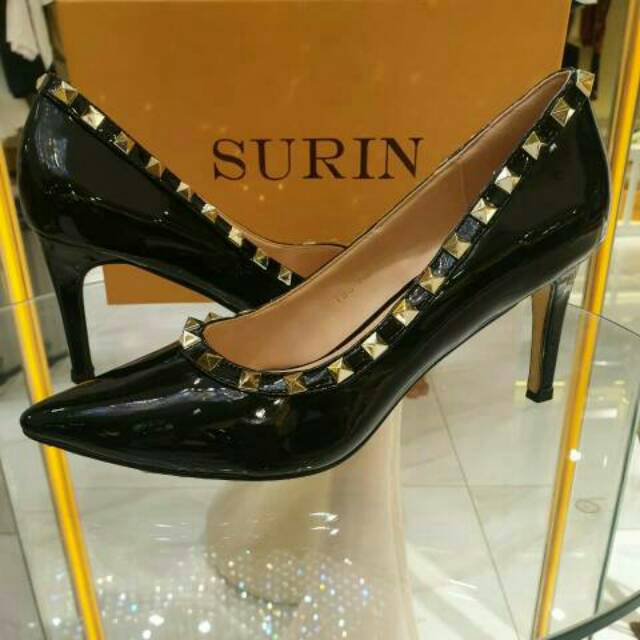 SURIN Shoes Claudia Sepatu Heels PREMIUM 7,5cm